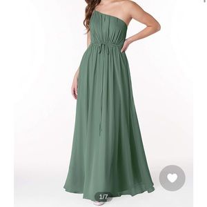 Azazie eucalyptus Hoya dress